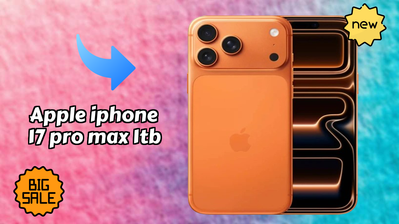 Apple IPhone 17 Pro Max 1TB Battery Life: 4832 MAh Charging Time