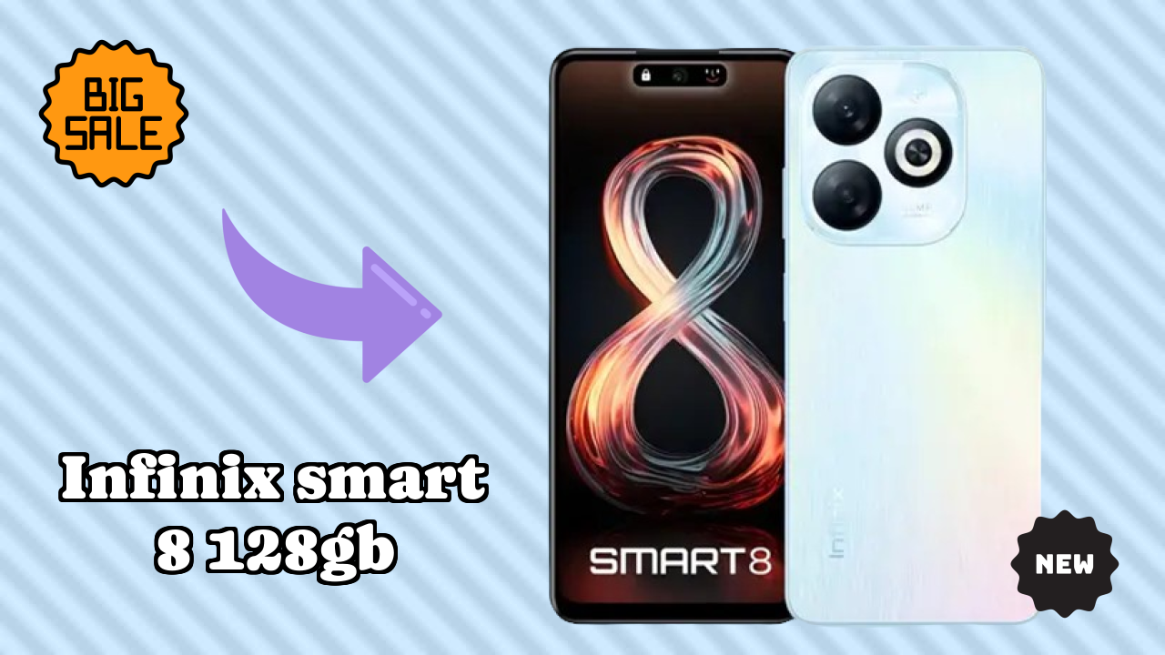 Infinix Smart 8 128GB Display Quality: IPS LCD Explained