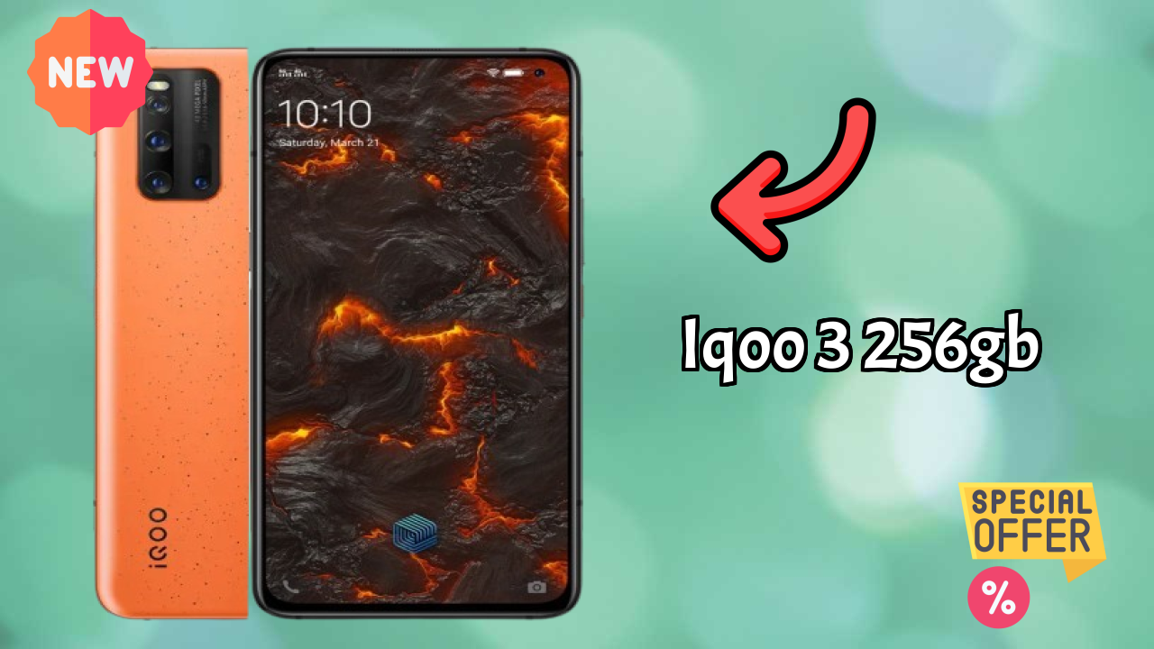 IQOO 3 256GB at ₹40,990 - Best Features Explained
