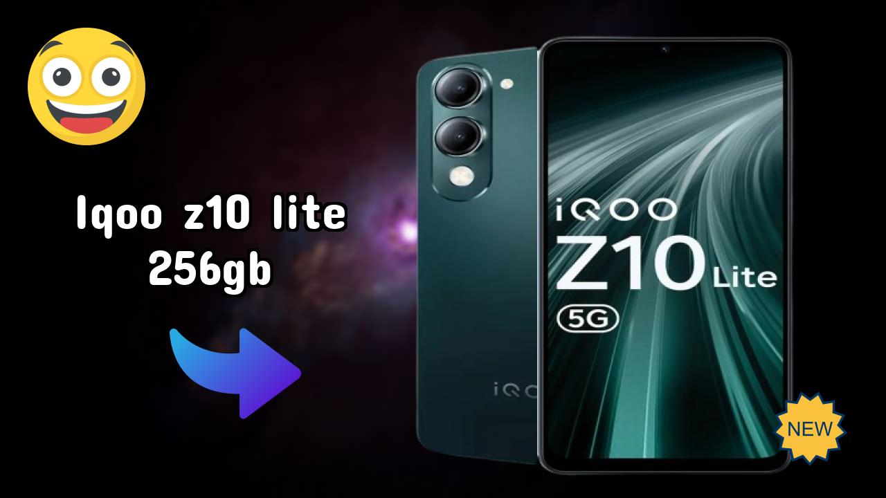IQOO Z10 Lite 256GB RAM Performance: 8 GB RAM Multitasking