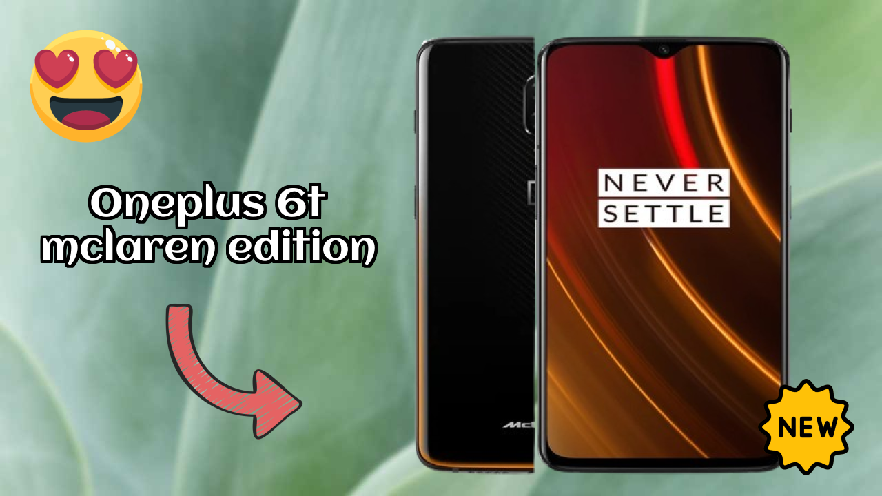 OnePlus 6T McLaren Edition Display Analysis: 6.41 Inches (16.28 Cm) Screen