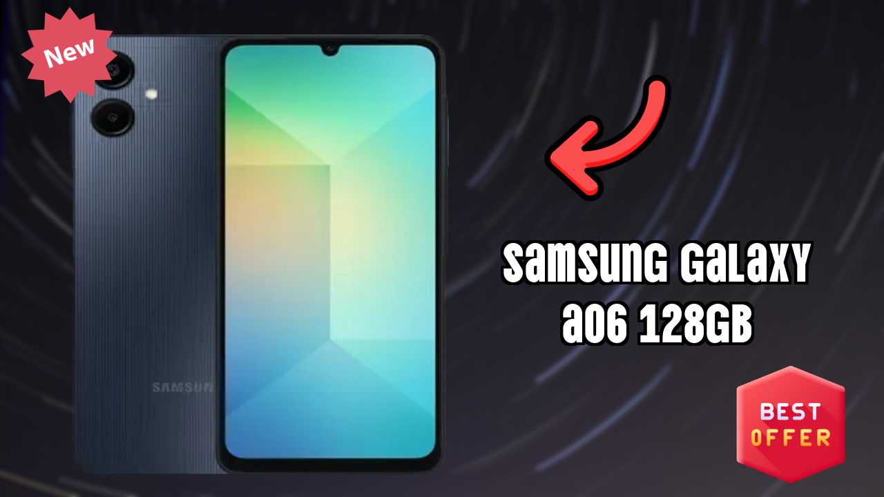 Samsung Galaxy A06 128GB Display Technology: PLS LCD Review