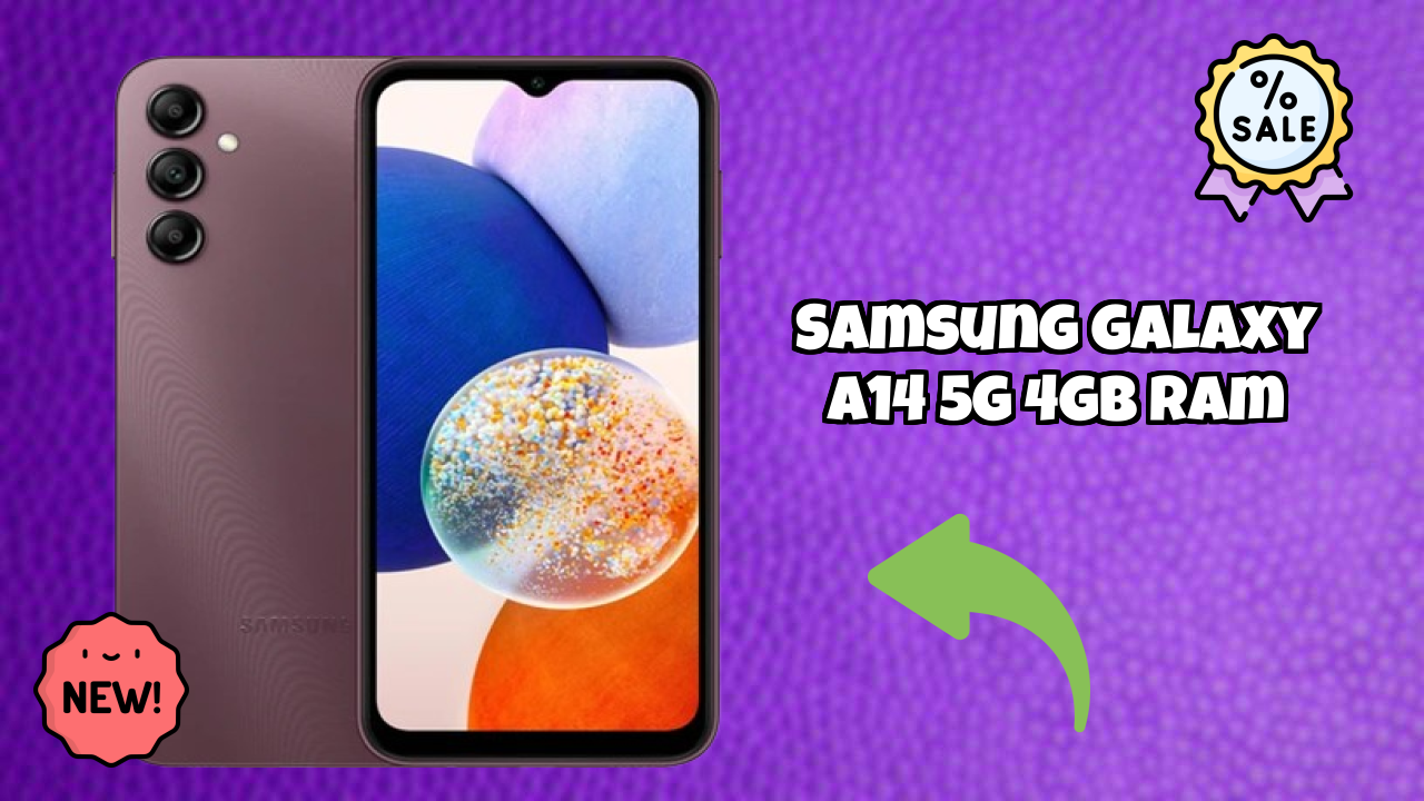 Samsung Galaxy A14 5G 4GB RAM Test: 4 GB RAM Handles Heavy Apps