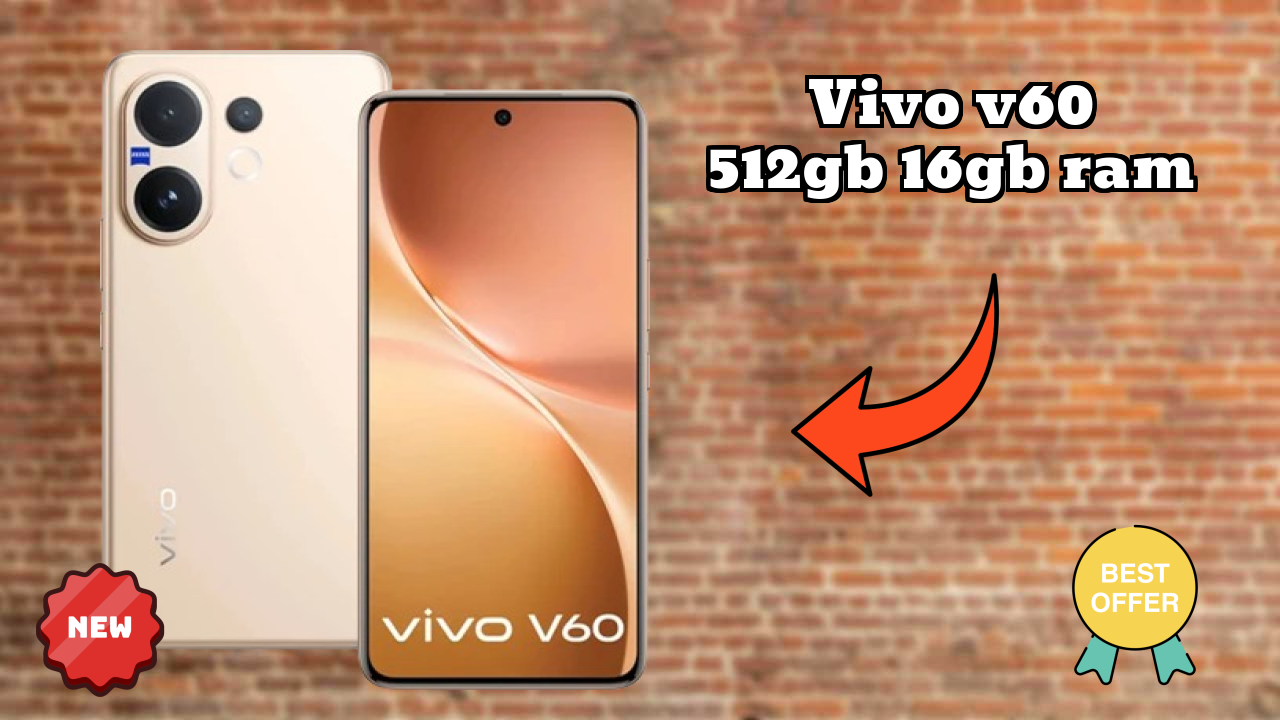 Vivo V60 512GB 16GB RAM Display Technology: AMOLED Quality